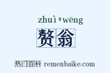 赘翁是什么意思的图片